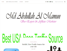 Tablet Screenshot of abdullahbd.com